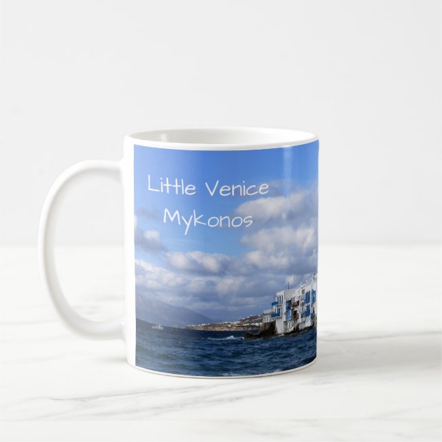 Little Venice, Mykonos Coffee Mug (Left)