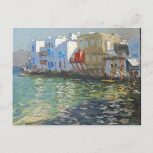 Little Venice Mykonos Postcard (Front)