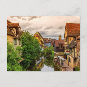Little Venice, petite Venise, in Colmar, France Postcard