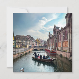 Little Venice River Boat Invitation