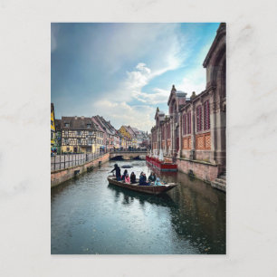 Little Venice River Boat Postcard