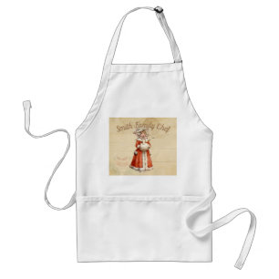 Little Victorian Caroler Custom Christmas Standard Apron
