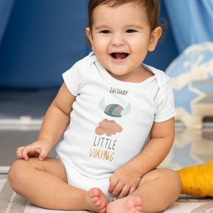 Little Viking Customizable Baby Bodysuit