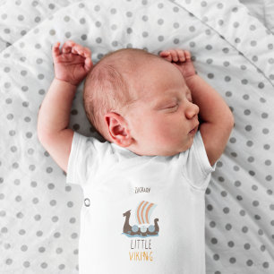 Little Viking Customizable Baby Bodysuit