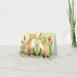 Little Vixens Thank You Card
