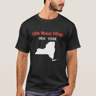 Little Walnut Village New York USA State America T T-Shirt