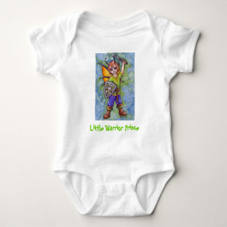 Little Warrior Prince Baby Bodysuit