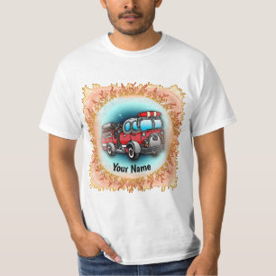 Little Water Firetruck t-shirt