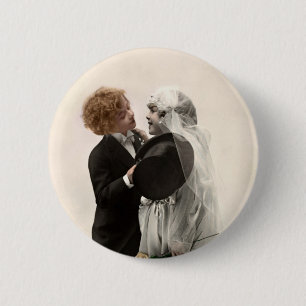 Little Wedding 2 Inch Round Button