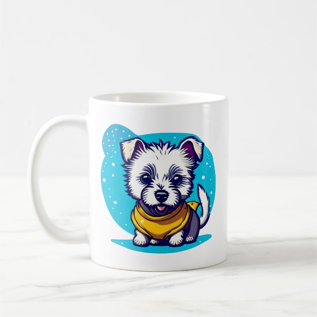 Little Westie Coffee Mug (Left)