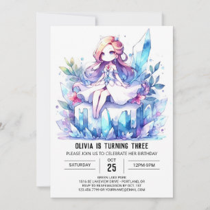 Little Whimsical Princess Birthday Invitation
