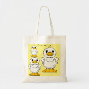 Little White Duck Standing Thunder_Cove Tote Bag
