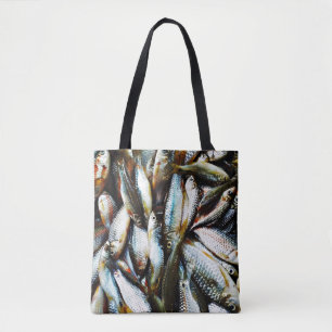 Little White Fish Tote Bag
