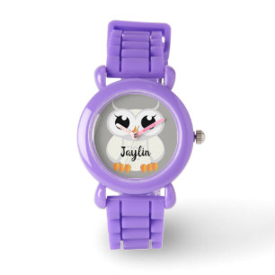 "Little White Owl" Watch