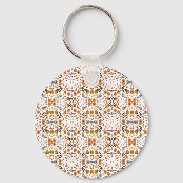 Little Wild Flowers Keychain (Front)