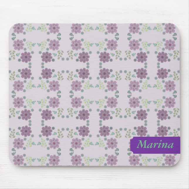 Little Wild Flowers Mouse Pad (Front)