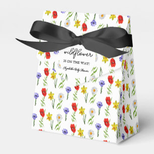 Little Wildflower Baby Shower Favor Box