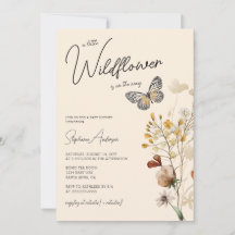 Little Wildflower Baby Shower