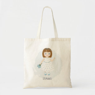Little Wildflower Birthday  Tote Bag