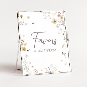 Little Wildflower Botanical Spring Favours Poster