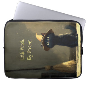 Little Witch, Big Dreams Laptop Sleeve