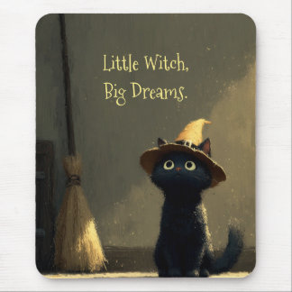 Little Witch, Big Dreams Mouse Pad