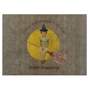 Little Witch In All of Us Halloween Cutting Board