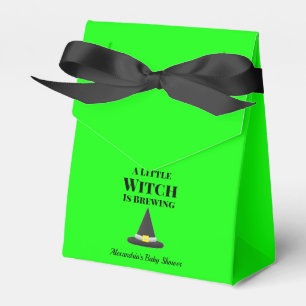Little Witch is Brewing Halloween Pregnancy Favor Box