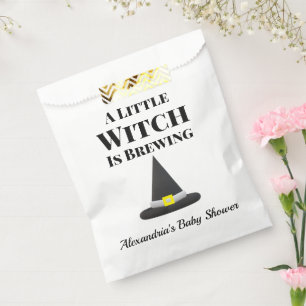 Little Witch is Brewing Halloween Pregnancy Favour Bag