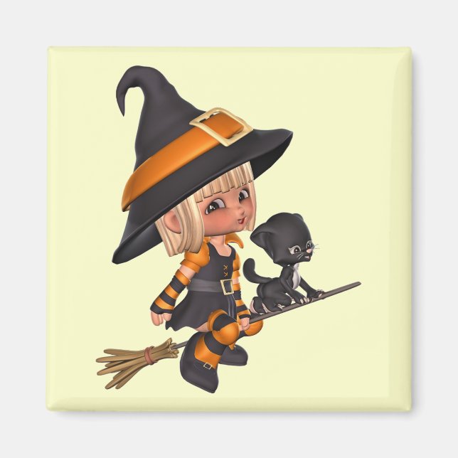 Little Witch Magnet (Front)