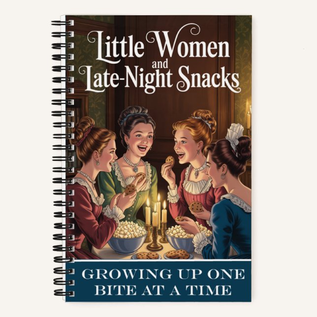 Little Women Funny Humor Notebook (Front)
