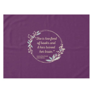 Little Women Quote II - Cute Style Tablecloth