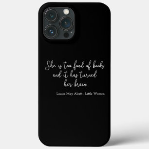 Little Women Quote II - Handwriting Style iPhone 13 Pro Max Case