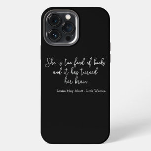 Little Women Quote II - Handwriting Style iPhone 13 Pro Max Case