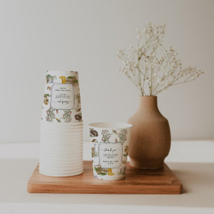 Little Wonders   Spring Garden Baby Shower Paper Cups