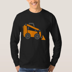 Little Worker Construction Skid Steer Loader Tract T-Shirt