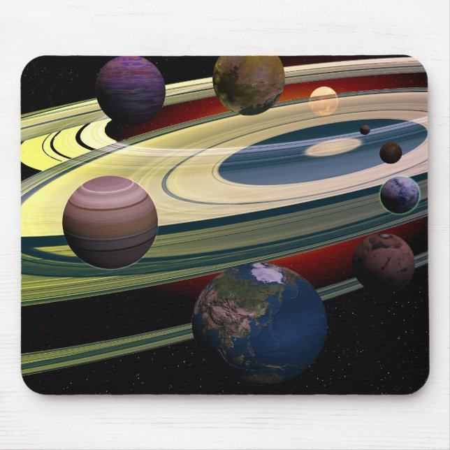 little worlds mouse pad (Front)