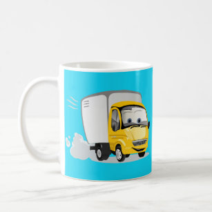 Little Yellow Cartoon Truck for Kids! Coffee Mug