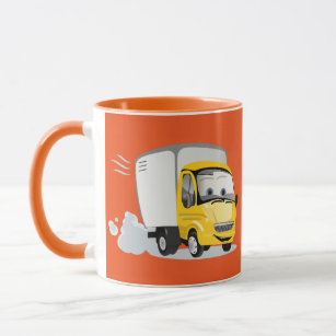 Little Yellow Cartoon Truck for Kids! Mug