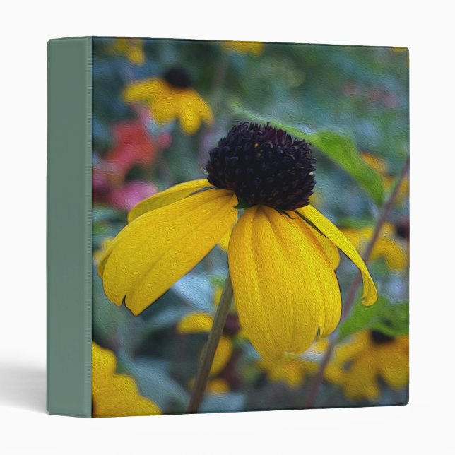 Little yellow flower binder (Front/Spine)