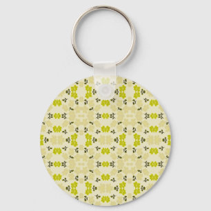 Little Yellow Roses Keychain