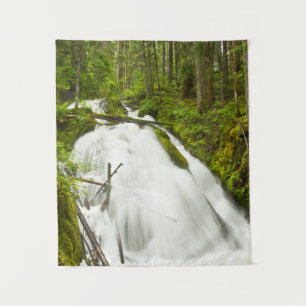 Little Zig Zag Falls   Mount Hood National Forest Tapestry