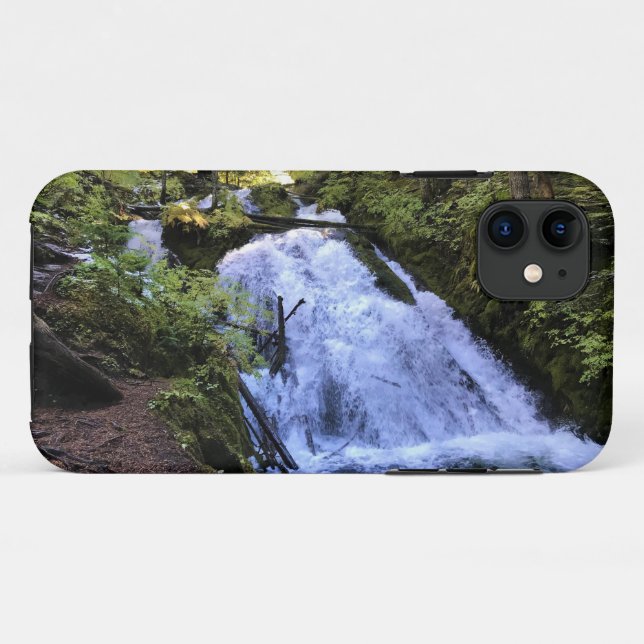 Little Zigzag Falls, OR Case-Mate iPhone Case (Back (Horizontal))