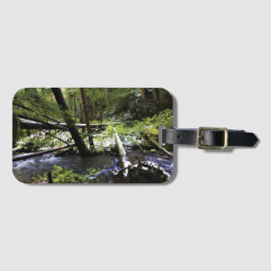 Little Zigzag River, OR Luggage Tag