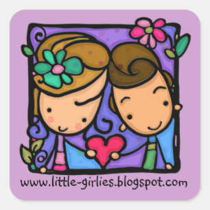LittleGirlie First Love Custom sticker