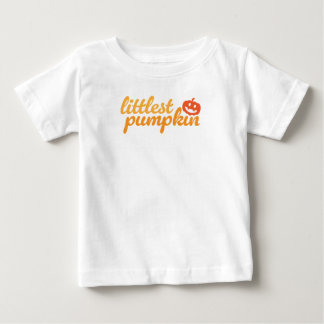 Littlest Pumpkin - Halloween Season Baby T-Shirt