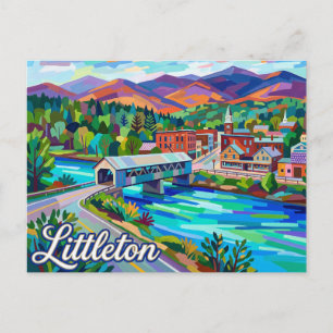 Littleton, New Hampshire USA Postcard