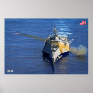 LITTORAL COMBAT SHIP – LCS-10 POSTER