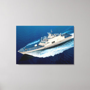 LITTORAL COMBAT SHIP – LCS-13 24x36 Canvas Print