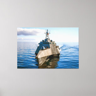 LITTORAL COMBAT SHIP – LCS-16 40x60 Canvas Print